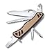 Victorinox Swiss Army One-Hand Trekker Grip Pocket Knife, Desert, 111mm
