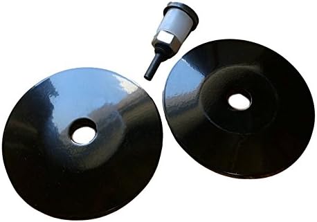 4" Buff Safety Flanges for Angle Grinders or Drills Used in Metal polishing