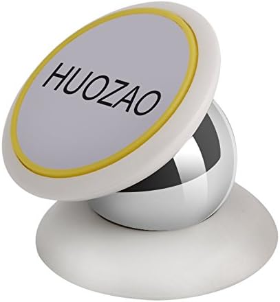 HUO ZAO Dual Magnetic Phone Mount – White