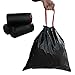 Begale 7 Gallon Drawstring Trash Bags, Black, 110 Counts