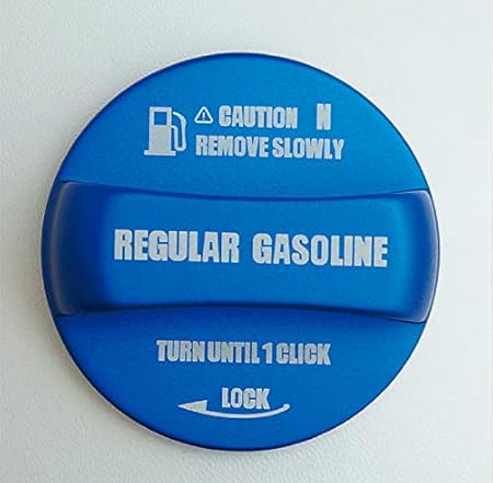 Amazon ガソリン種別 カラー選択可 フューエルキャップカバー ガソリンキャップカバー 日産車用 レギュラー仕様 カラー 青 フューエルリッド 車 バイク