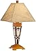 Robert Louis Tiffany Mission Rustic Table Lamp with Nightlight 30