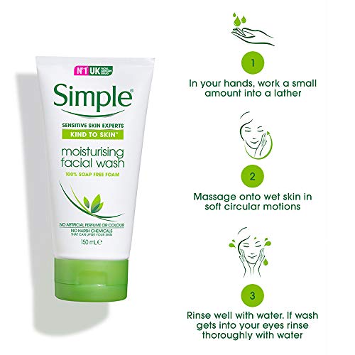 Simple Moisturising Facial Wash - Image 6