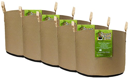 Smart pot soft-sided fabric garden plant container aera…