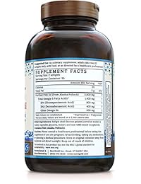 Omega 3 Aceite de Pescado Cápsulas – Doble Fuerza Omega-3 Oro, 1400 mg, 180 softgels – El oro...