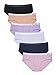 COSOMALL Women's 6 Pack Plus SizeCotton Underwear Brief Panties (XXXL, Assorted)