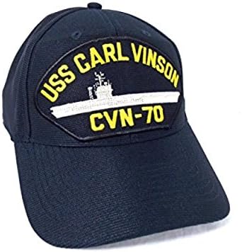 U.S Navy Cap USS Carl Vinson CVN-70 NAVY Hat MADE IN USA