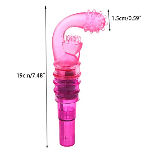 EA-STONE Women's Finger Toy Vibrertor Massager Tool Waterproof Design With 37 Soft Points - Thumbnail 7