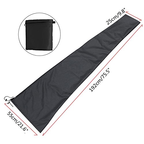Umbrella Covers - Patio Waterproof Parasol Covers with Storage Zipper Bag Fits 7ft to 11ft Umbrellas for Outdoor Market Umbrellas