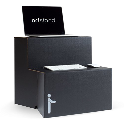 ORISTAND Standing Desk Converter - Portable Stand Up Desk for Laptop
and Computer Workstations (Black)