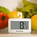 Refrigerator Thermometer, BetyBedy Digital Waterproof Freezer with Hook- Easy to Read Large LCD Display, Room Fridge Thermometer- Perfect for fridge(White)