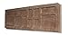 NextStone Polyurethane Faux Stone Panel - Castle Rock - Tudor Gray for Home Improvements/DIY Friendly (4 Panels per Box)