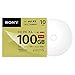 10 Sony Blu Ray 100 GB BD-RE BDXL 3D Bluray Triple Layer Bluray Printable Disc
