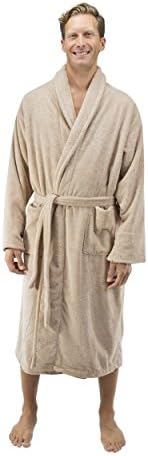 Comfy Robes Personalized Men's 16 oz. Turkish Terry Cotton Bathrobe
