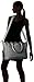 Ninewest Allea Tote Bag Travel, Black/Silver, One Size