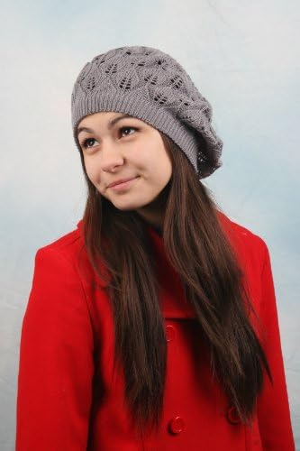 Women's Light Beret Knitted Style for Spring Summer Fall 137HB
