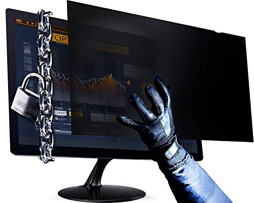 VINTEZ 22.0 Inch – Computer Privacy Screen Filter for Widescreen Monitors Anti-Glare – Anti-Scratch Protector Film for Data Confidentiality – 16:10 Aspect Ratio