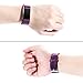 Maledan Bands Replacement Compatible with Fitbit Charge 2, 3-Pack, Large Black/Blue/Plum
