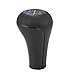 Manual Gear Shift Knob, Car Gear Shifter Knob Stick Head Lever for BMW 1 3 5 7 Series E81 E82 E87 E90 E91 E92 E60 E61 E63 E84 E53 E28 E30 E34 E36 ((5 speed))