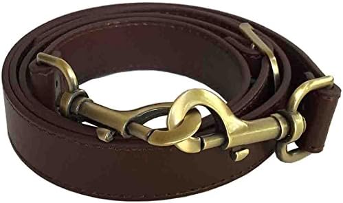 1" Chocolate Brown Adjustable Replacement Cross Body Handbag Purse Strap