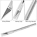 Colovis Upgrade Precision Carving Craft Knife Hobby Knife Kit with 50 Spare Blade for Cutting Carving Scrapbooking Art Creation Stencil.