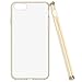 JETech Case for iPhone SE 3/2 (2022/2020 Edition), iPhone 8 and iPhone 7, 4.7-Inch, Non-Yellowing Shockproof Phone Bumper Cover, Anti-Scratch Clear Back (Gold)