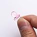 Tanlee 300 Pieces Mini Acrylic Baby Pacifiers Fake Pacifiers for Baby Shower Filler Decorations Ice Cube Game Supplies Table Scatter, Pink