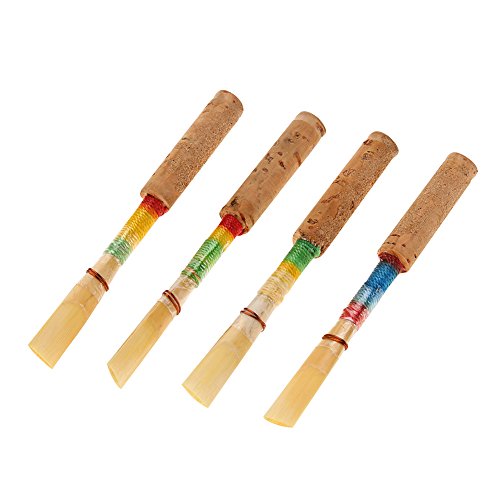 Oboe Reed, 4Pcs High Sound Quality Oboe Reed, Wind Instrument Replacement Parts as a Great Gift for Oboe Players - Thumbnail 2