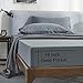 Shilucheng Queen Size 6-Piece Bed Sheets Set Microfiber 1800 Thread Count Percale 16 Inch Deep Pockets Super Soft and Comforterble Wrinkle Fade and Hypoallergenic(Queen, Dark Grey)