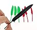 Dxeud Colorful Goose Feathers 100pcs/pack/ (10pcs X10colors) (4-6 inch)