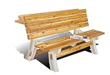 Hopkins 90110ONLMI 2x4basics Flip Top BenchTable, Sand (Renewed)