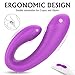 Clitoral G-spot Couples Vibrator, Wireless Remote Anal Vagina Stimulator with 9 Powerful Vibrations, Rechargeable Waterproof Nipple Massager Adult Sex Toy for Women Solo Play or Couples Fun