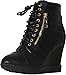 Bella Marie by Anna Shoes Women's Metro-13 Platform Wedge Fashion Sneaker