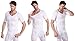 HOTER Mens Slim And Tight Super Soft Compression & Slimming Shaper V-Neck Compression Shirt