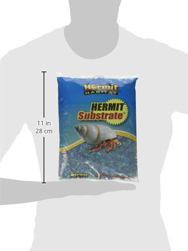 Hermit Habitat Terrarium Substrates, 5-Pound, Blue Lagoon