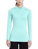 BALEAF Women's Fleece Thermal Long Sleeve Running Shirt Workout Tops