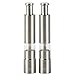 Salt and Pepper Grinder Set - 2 piece Premium Quality Stainless Steel Shaker/Mill Combo