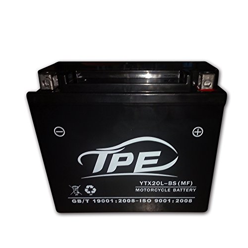 YTX20L-BS Motor Start Battery Maintenance Free Sealed AGM Motorcycle Battery 12V-18Ah