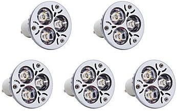 XUEXIN 0-3W GU10 LED spot light 3 high-power warm white AC85-265 V,5 LED300LM