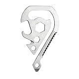 DEWANGÂ® 10 in 1 Credit Card Wallet Knife. Stainless Steel Survival Multitool Utility. Perfect Tool for Bug Out Bag, Camping and Hiking