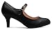 Olivia K Womens Classic Low Mid Heels Mary Jane Pumps - Adorable Round Toe Vintage Retro Shoes