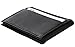 alpine swiss Men's RFID Blocking Leather Money Clip Flip Twofold Wallet, Black, One Size