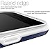 iPhone 6 6s case for girls, Akna New Glamour Series [All New Design] Flexible Soft TPU cover with Fabulous Glossy Pattern for both iPhone 6 & iPhone 6s(4.7”iPhone) [Navy Blue Stripes](16-U.S)