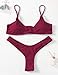 DaiLiWei Thong Bikini Sets for Women 2 Piece Brazilian Swimsuit Teens Bathing Suit Push Up Top Micro Bikinis Swim Suit 2025