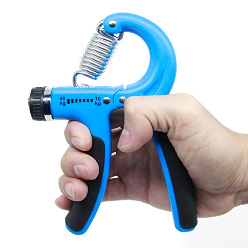 Hand Grip Strengthener Adjustable Resistance 22-88 Lbs Non-slip Hand Exerciser Grip for Athletes Pianists Kids - Thumbnail 7