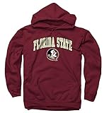 Florida State Seminoles Adult Midsize Logo Hooded Sweatshirt - Maroon , Large
