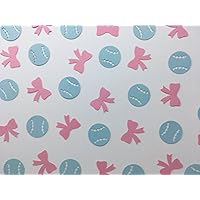 Baseballs or Bows Confetti - Gender Reveal Confetti - Baseballs or Bows Baby Shower - Gender Reveal Party Decor - Boy Girl Twins Baby Shower - 200 pieces