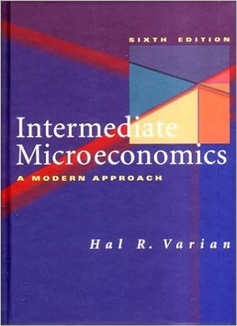 Intermediate Microeconomics A Modern Approach Sixth Edition Hal R Varian Amazon Com Books