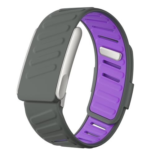 omee Silicone Sport Band Compatible with Whoop 5.0 Band Strap Men Women, Breathable Sport Adjustable Waterproof Replacement Wristbands Straps for Whoop 5.0 Silicone Bands