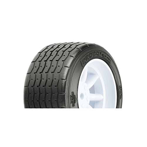 Protoform VTA Rear Tire 31mm Mounted White Wheel